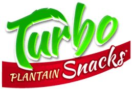 Turbo plantain snacks logo.
