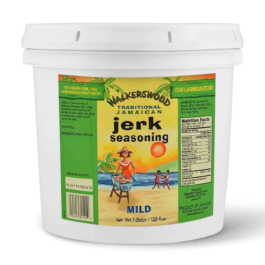 Walkerswood Jerk Barbecue Sauce in a convenient container.