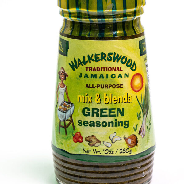 Walkerswood Traditional Jamaican All Purpose Mix and Blenda Green Seasoning, 280g.
